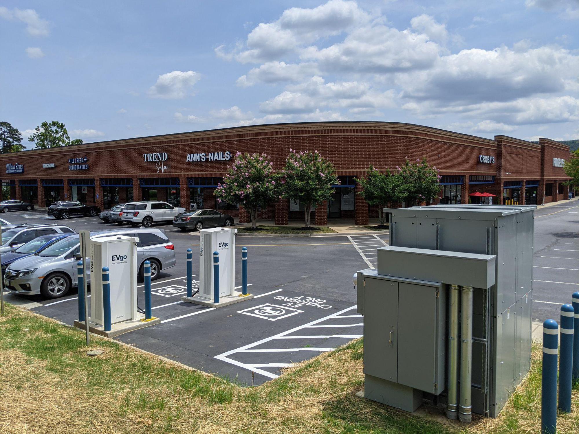 EVgo Car Charging Station