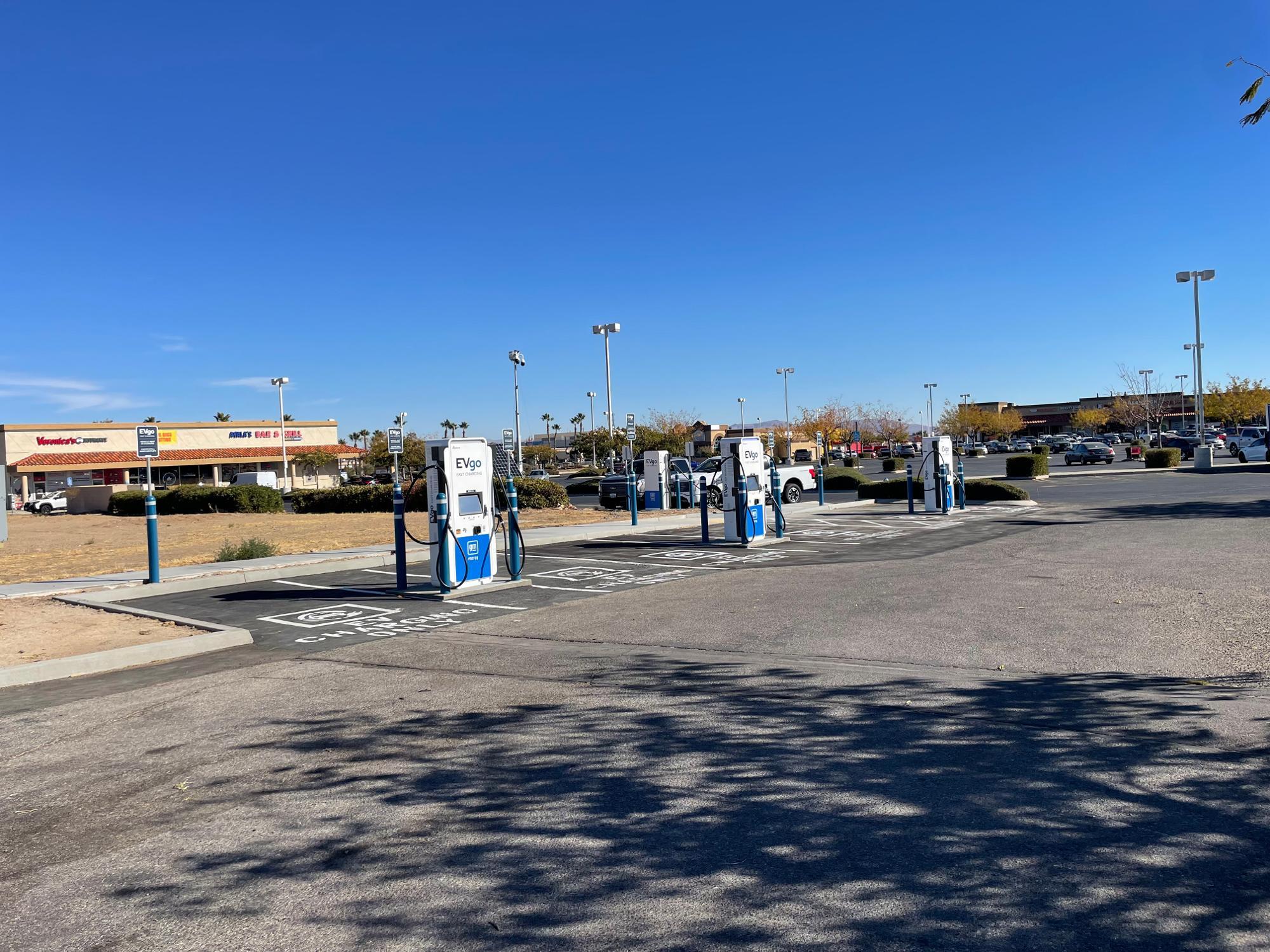 EVgo Car Charging Station