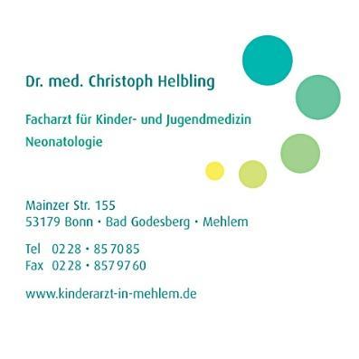 Kinder- und Jugendmedizin, Neonatologie Dr. med. Christoph Helbling