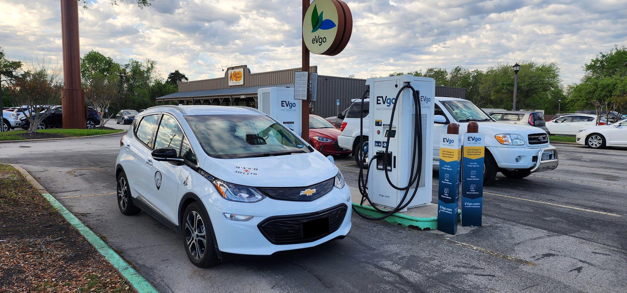 EVgo Car Charging Station