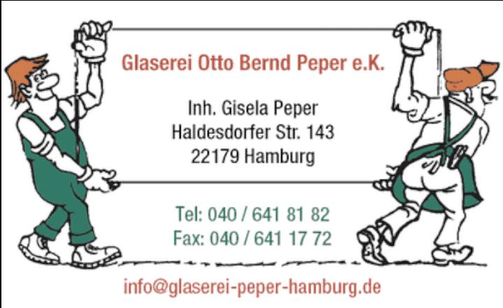 Glaserei Peper in Hamburg