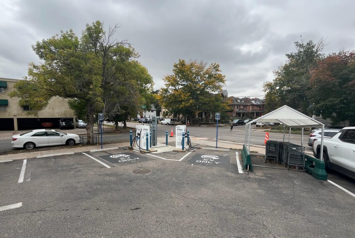 EVgo Car Charging Station