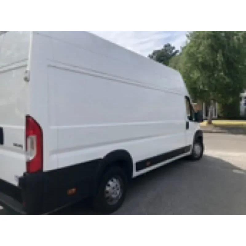 Man and A Van Woking