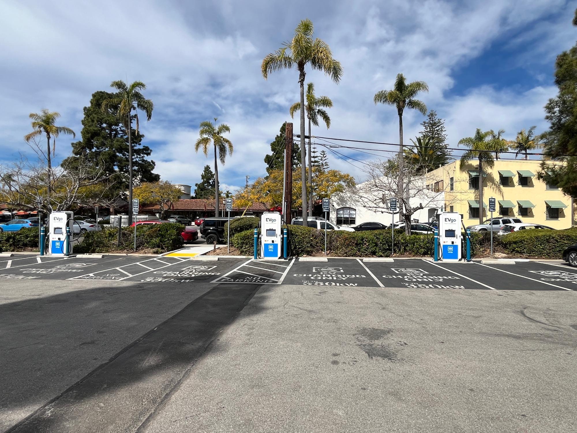 EVgo Car Charging Station