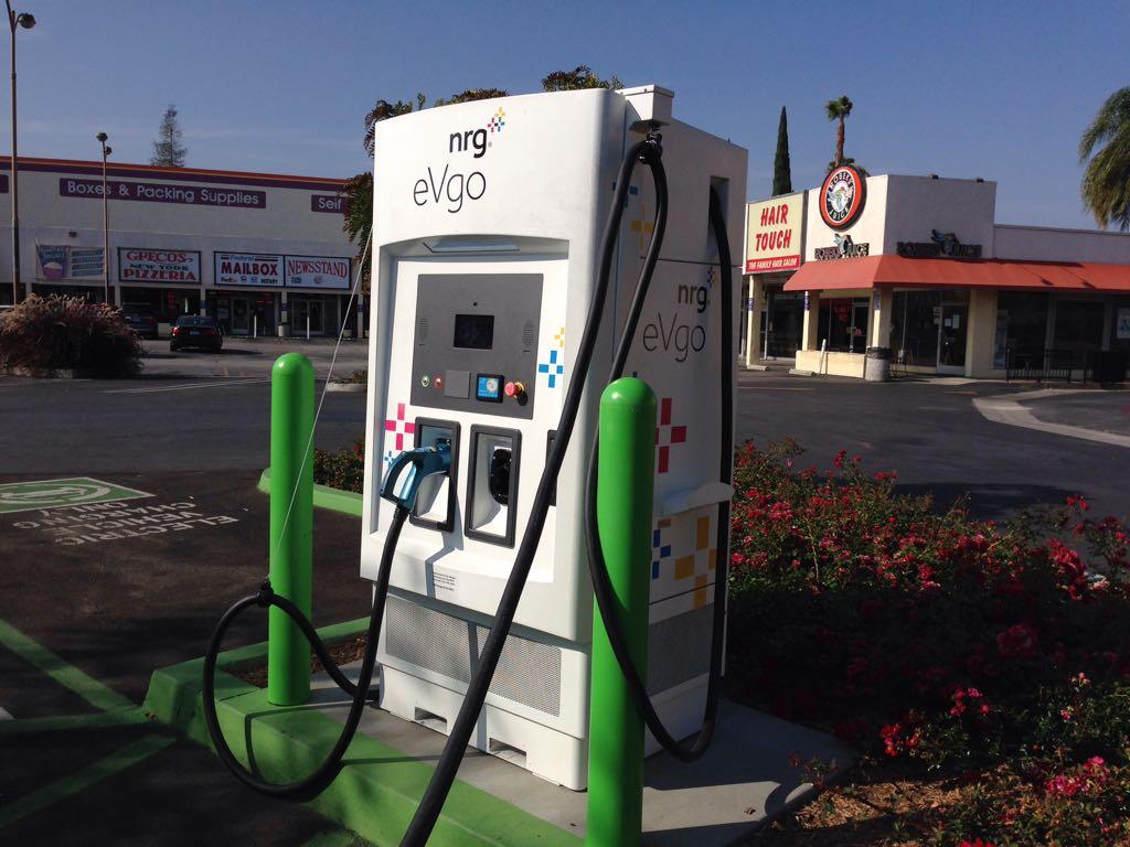 EVgo Car Charging Station