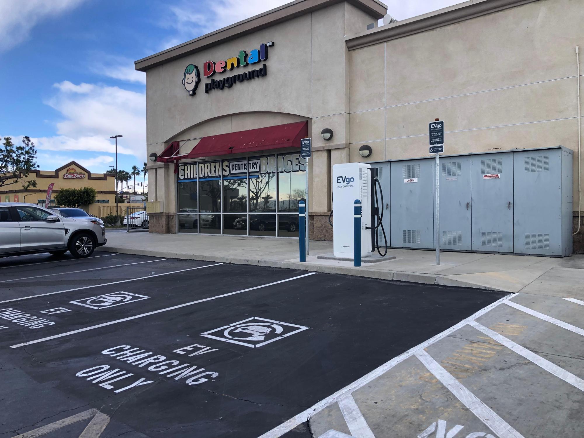 EVgo Car Charging Station