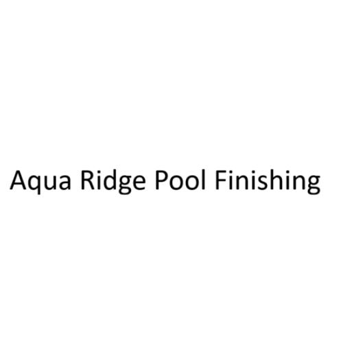 Aqua Ridge Pool Finishing