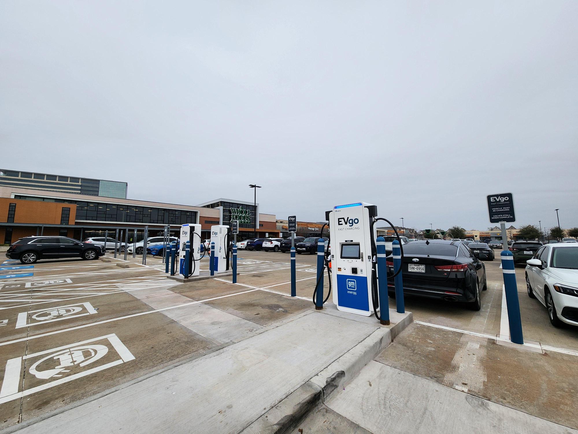 EVgo Car Charging Station