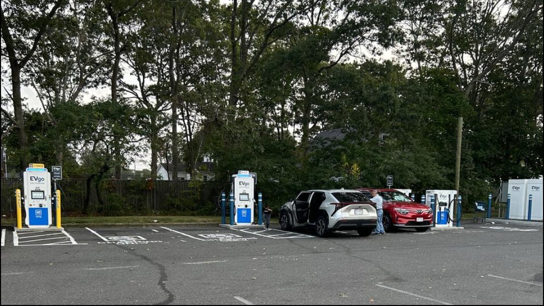 EVgo Car Charging Station