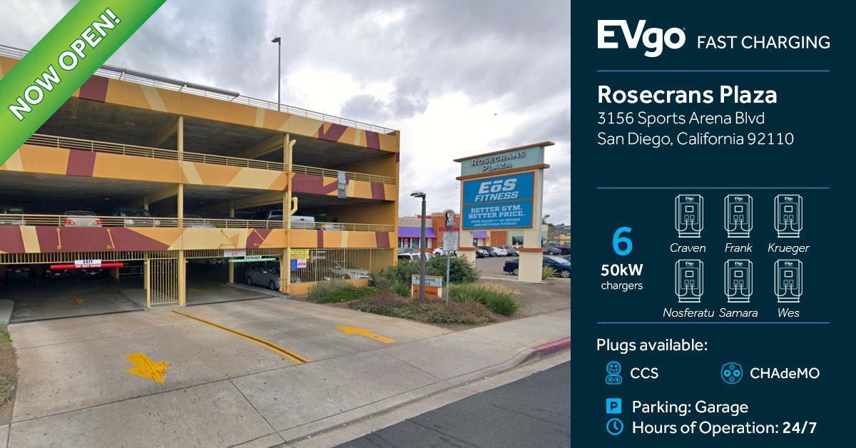 EVgo Car Charging Station