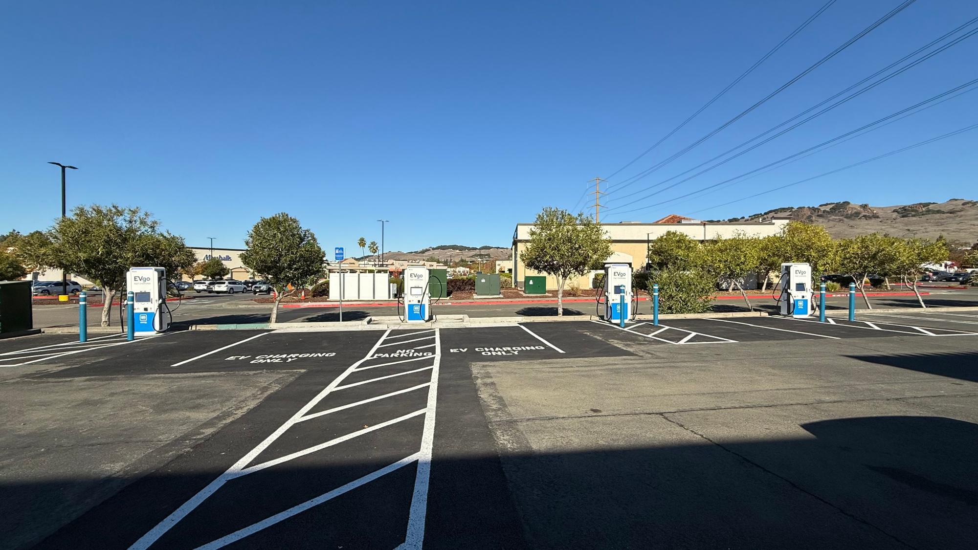 EVgo Car Charging Station