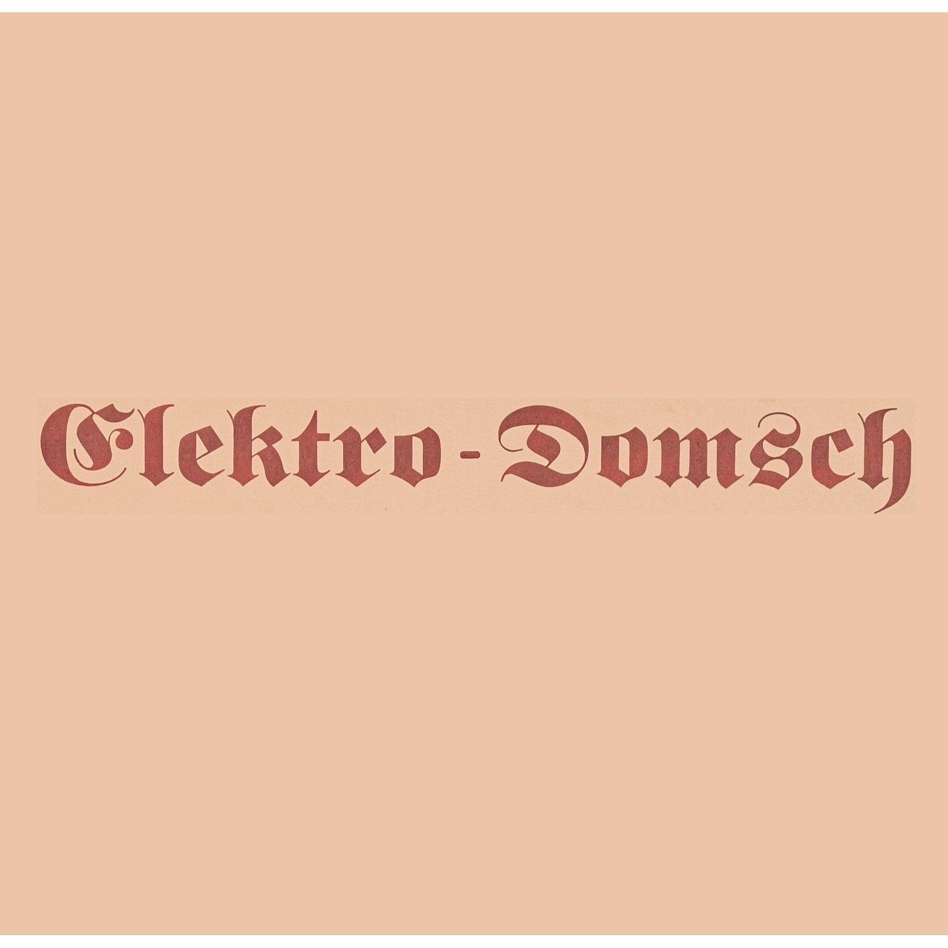 Elektro Domsch - Inh. Lutz Zimmermann