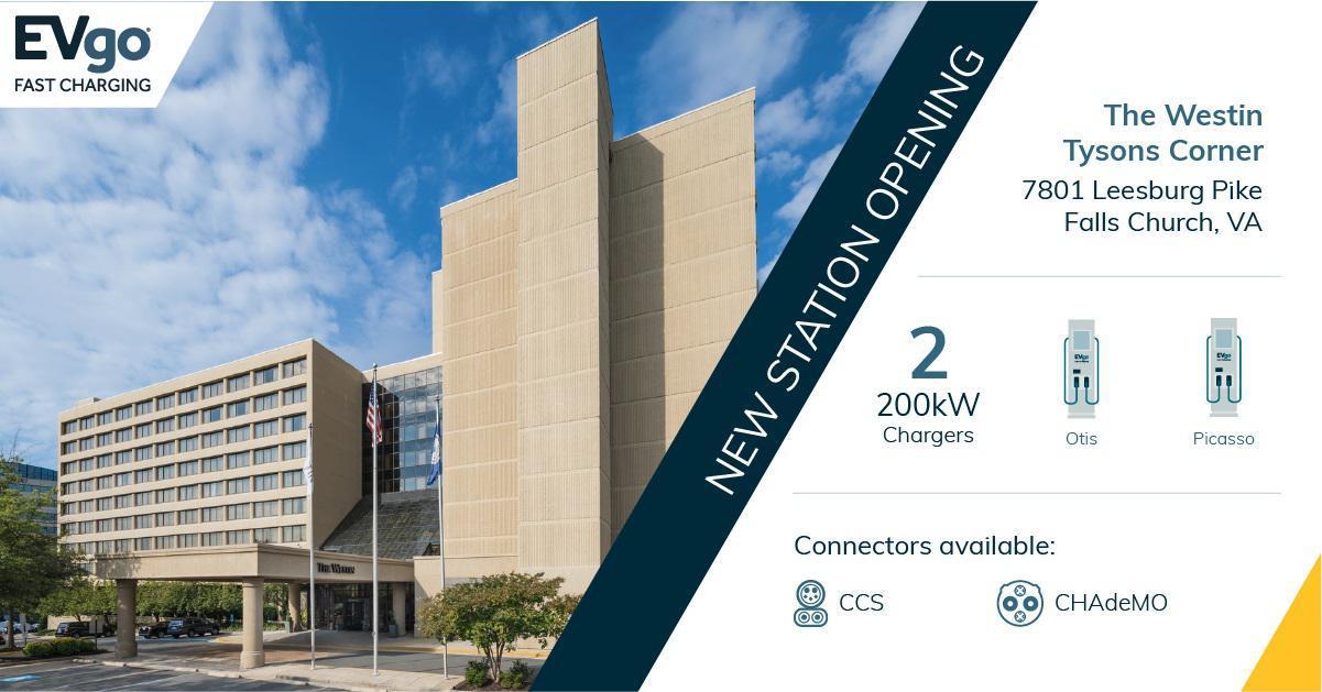 EVgo Car Charging Station