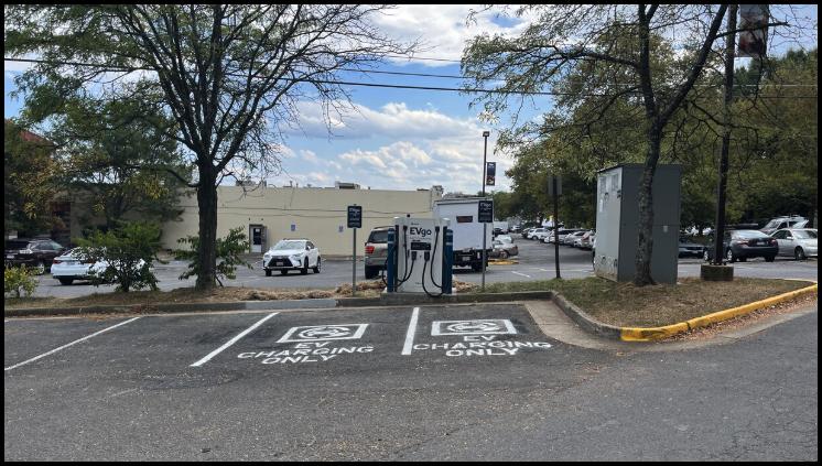 EVgo Car Charging Station