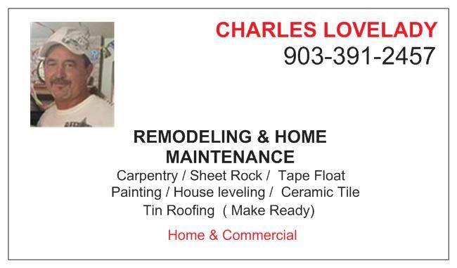 Charles Lovelady Remodeling