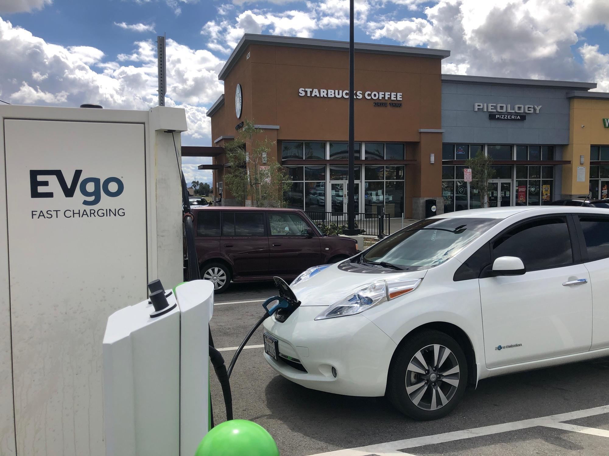 EVgo Car Charging Station