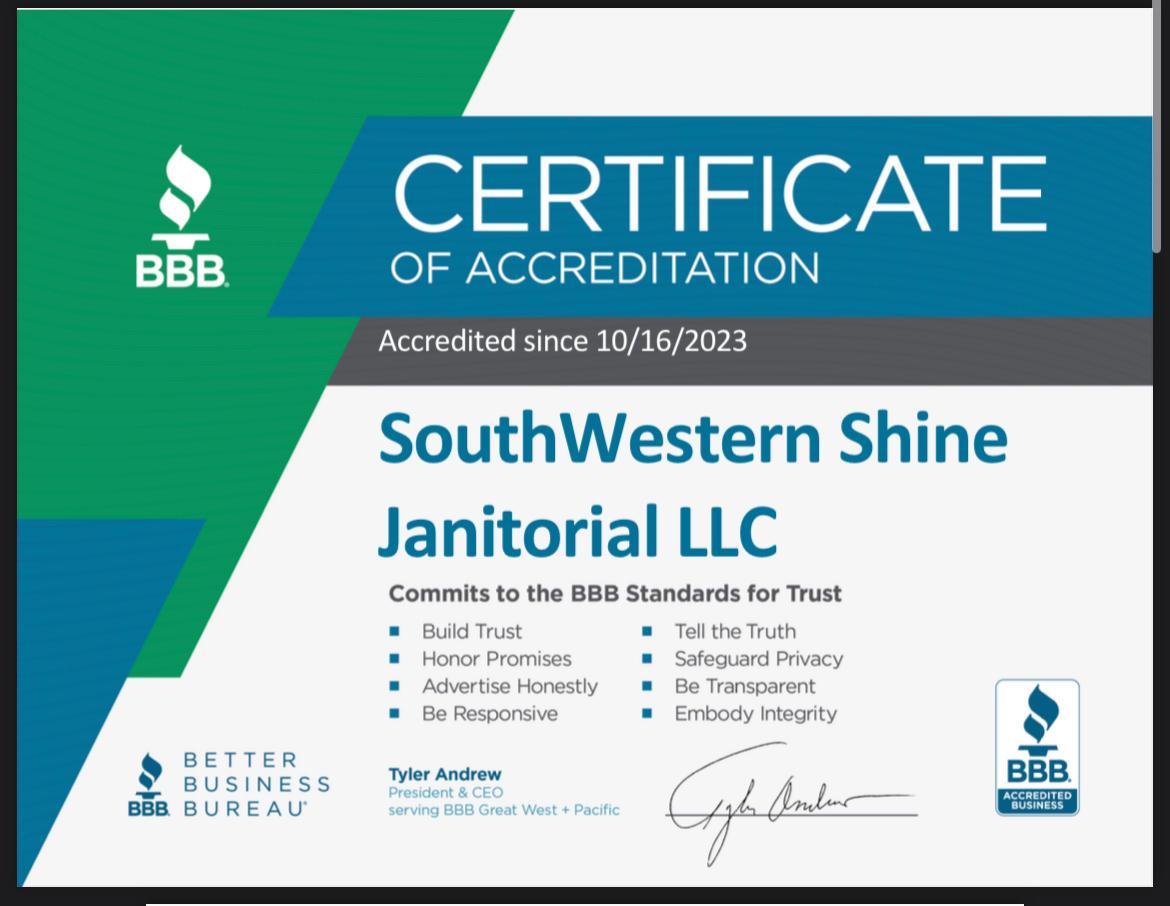 SouthWestern Shine Janitorial LLC