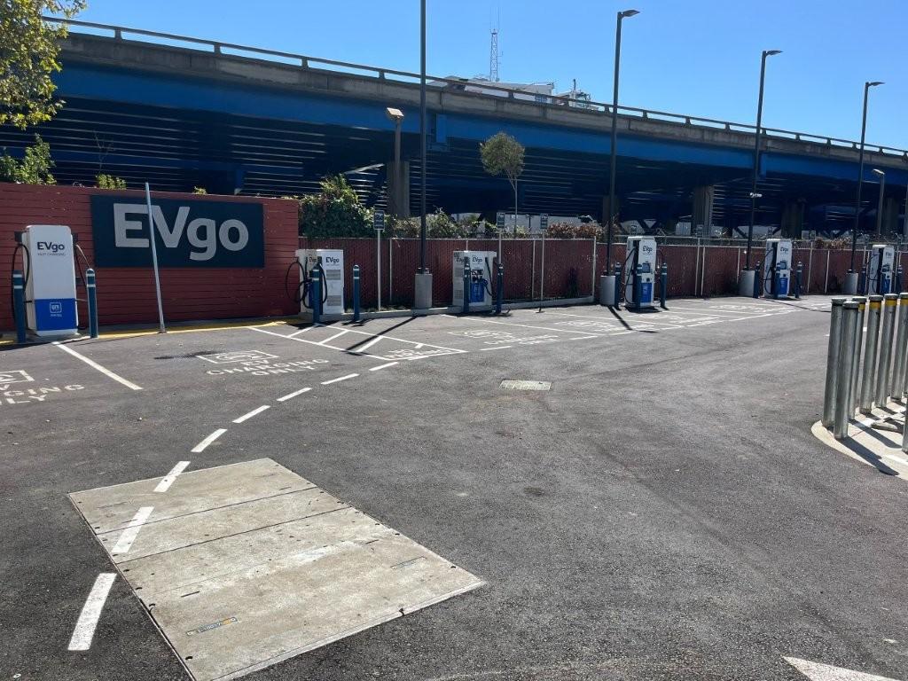 EVgo Car Charging Station