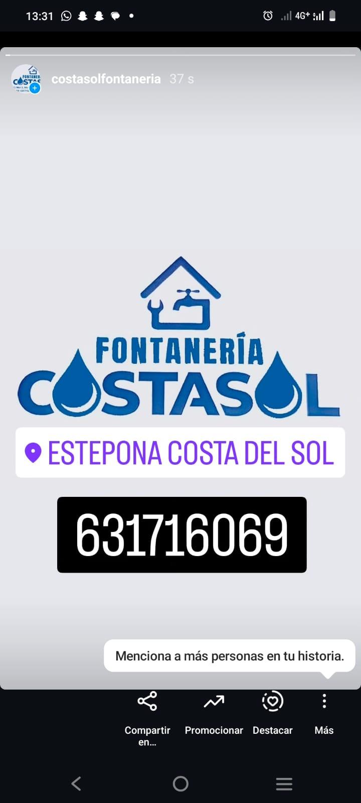 Fontanero Costa Del Sol