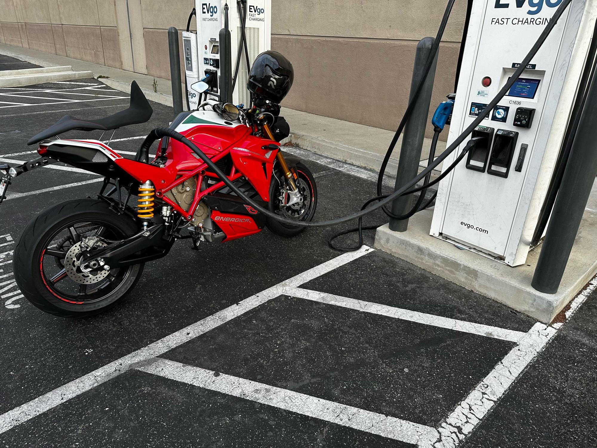 EVgo Car Charging Station