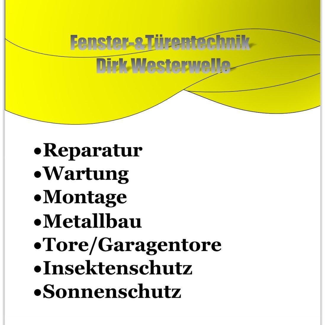 Fenster- & Türentechnik Dirk Westerwelle