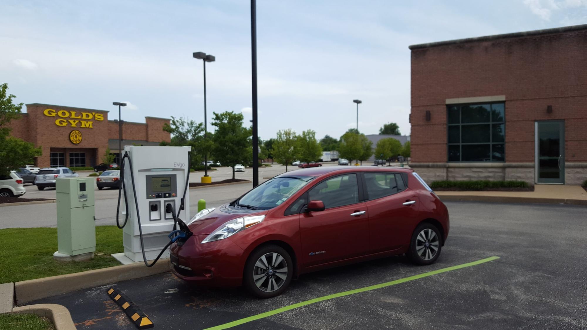 EVgo Car Charging Station