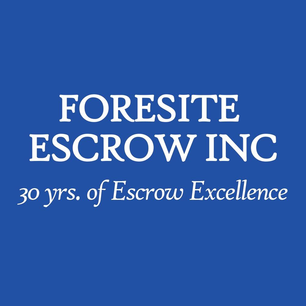 Foresite Escrow, Inc.