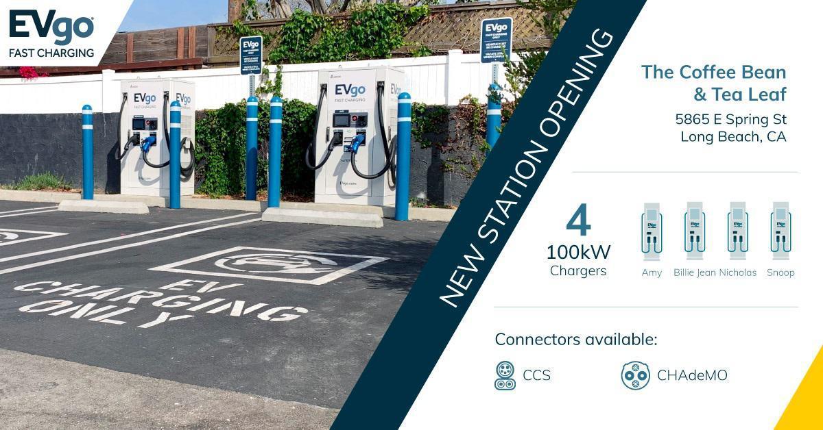 EVgo Car Charging Station