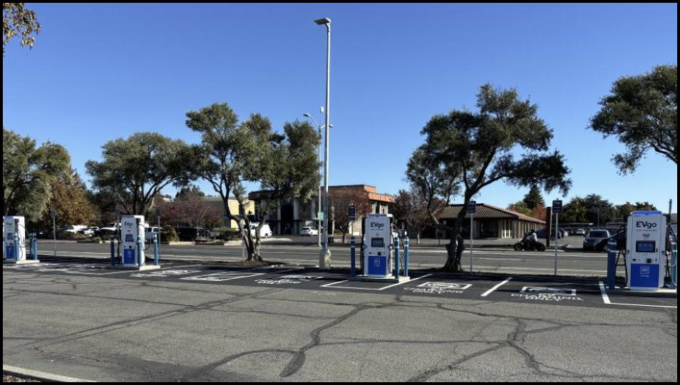 EVgo Car Charging Station