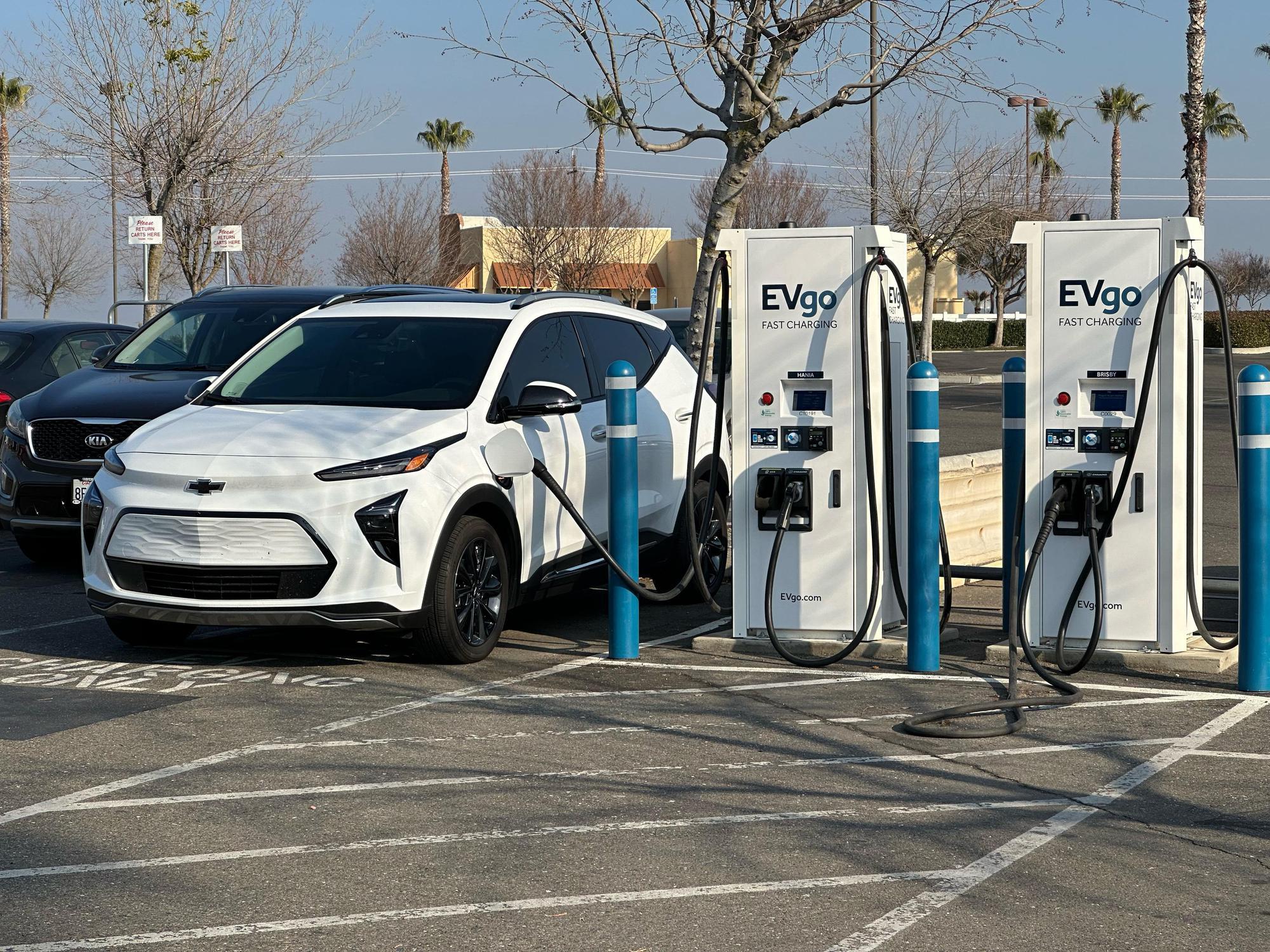 EVgo Car Charging Station