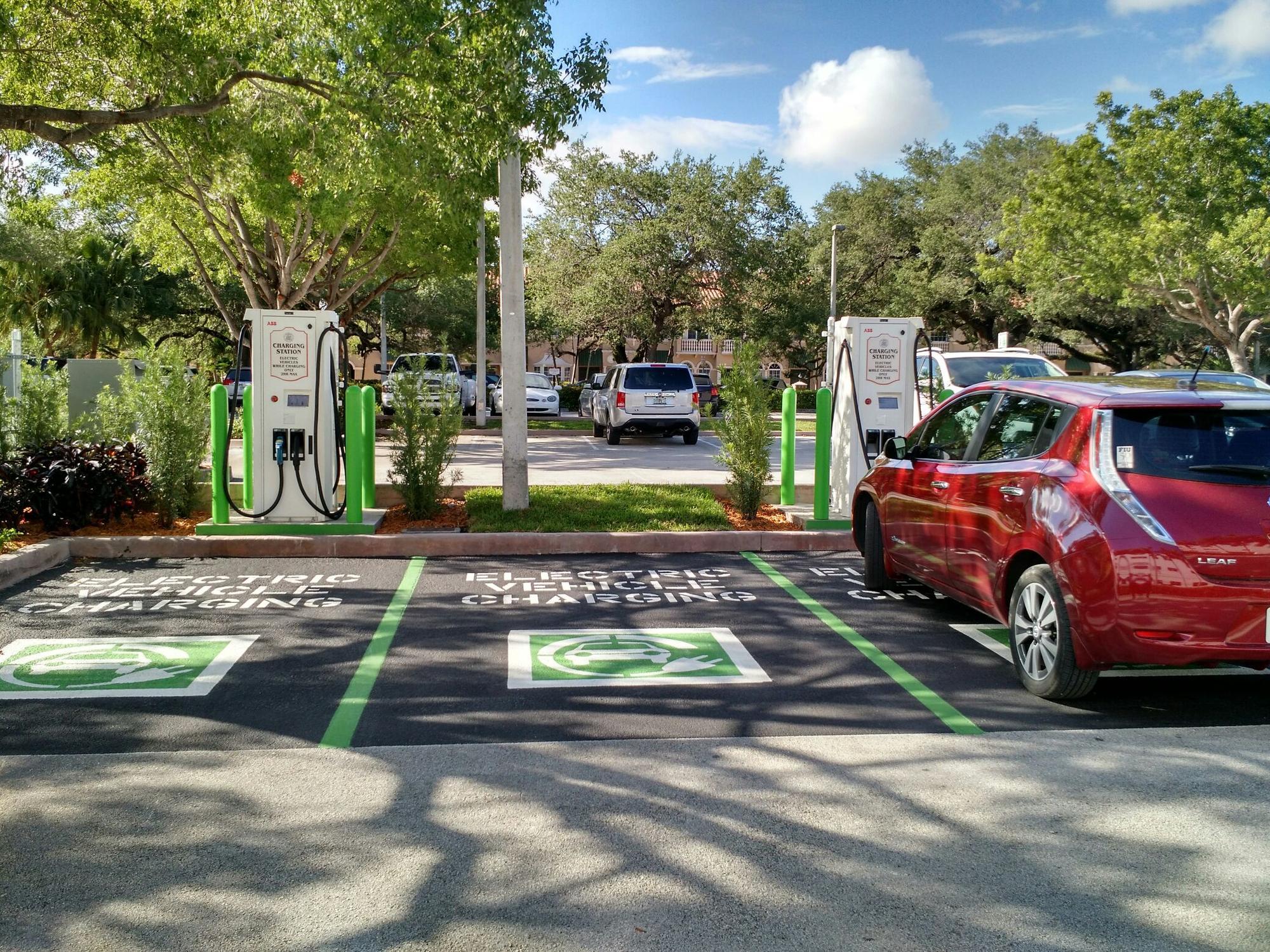 EVgo Car Charging Station