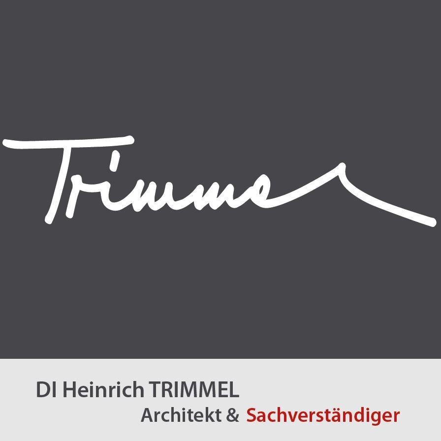 Architekt u Sachverständiger Trimmel DI Trimmel Heinrich