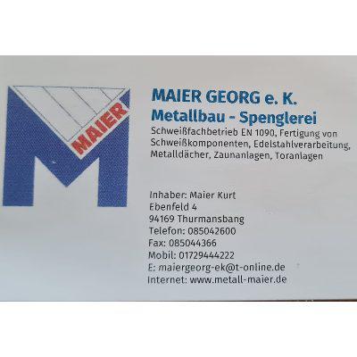 Maier Georg e.K. Metallbau - Spenglerei