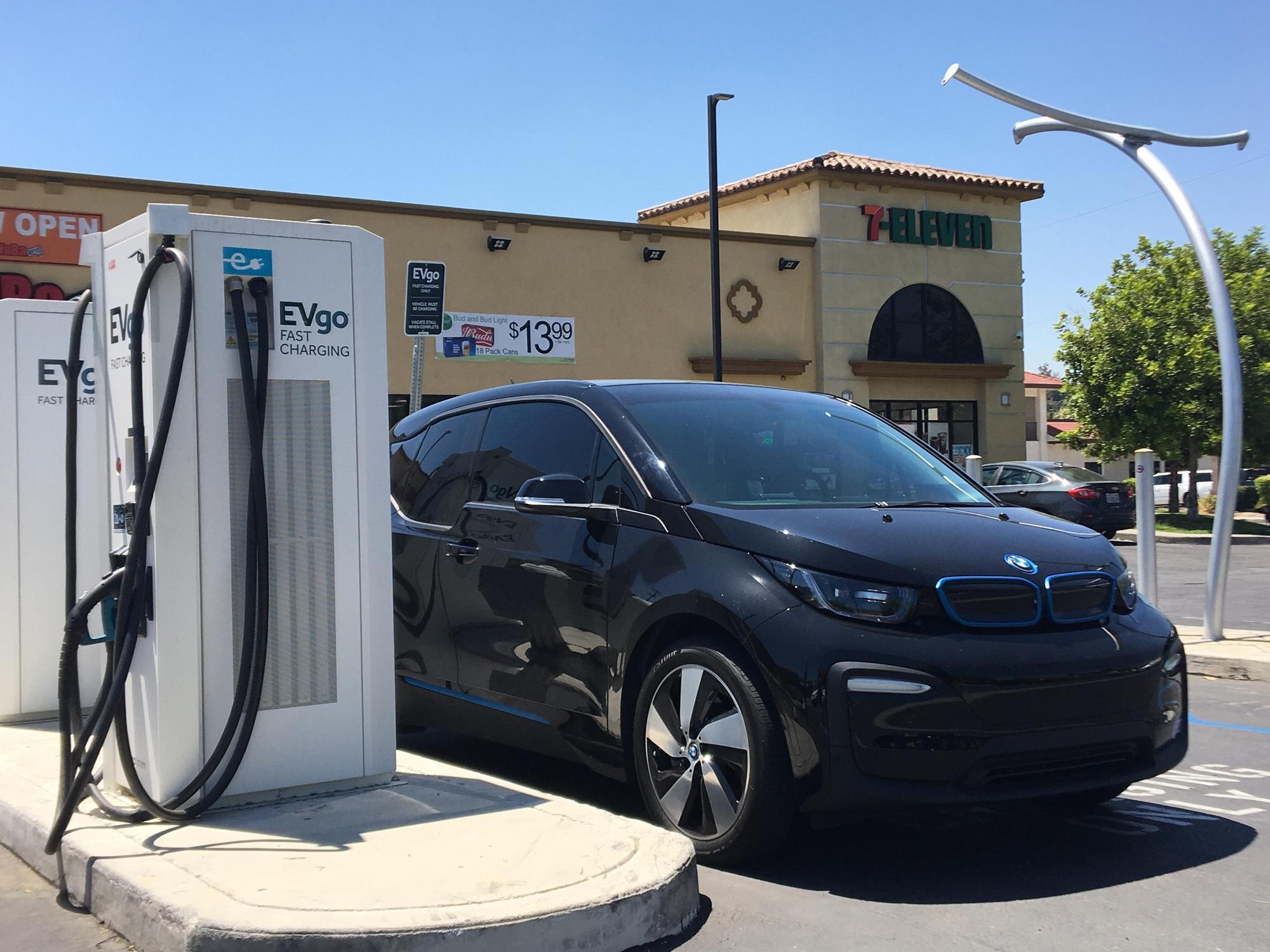 EVgo Car Charging Station