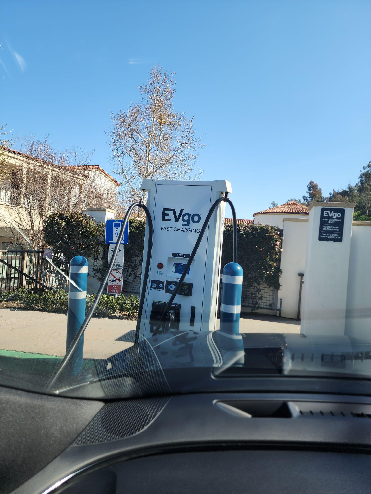 EVgo Car Charging Station