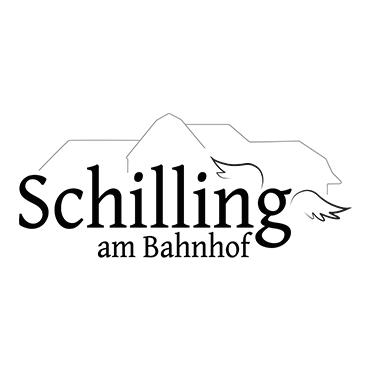 Schilling am Bahnhof