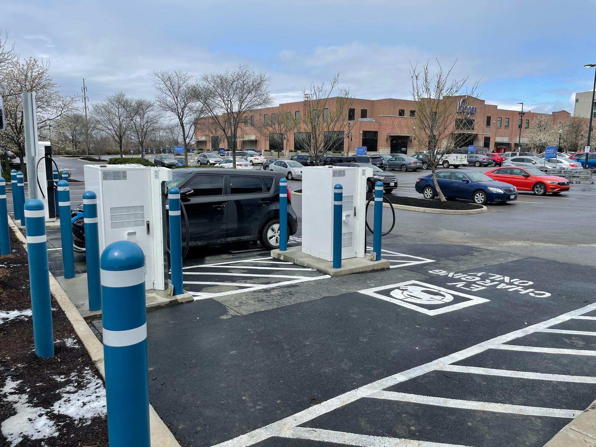 EVgo Car Charging Station