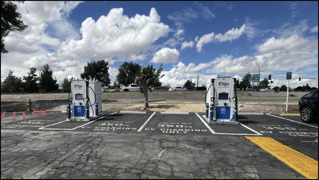 EVgo Car Charging Station