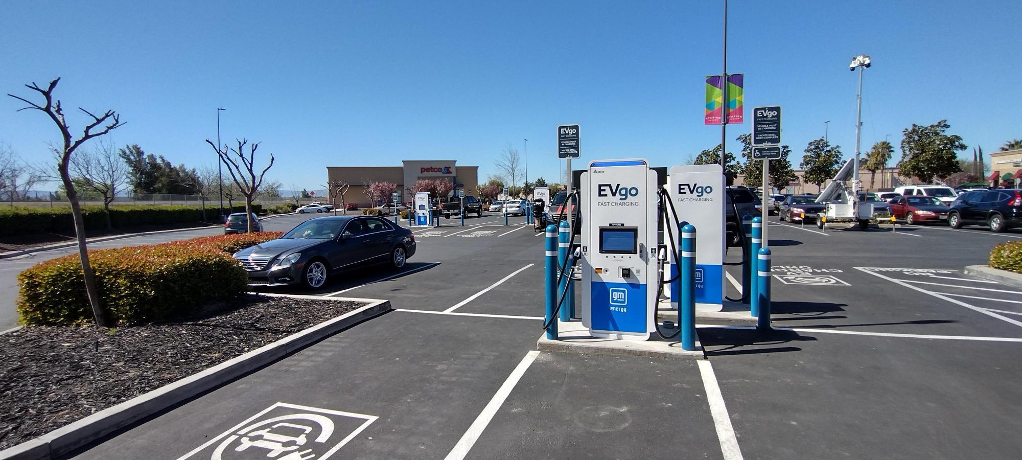 EVgo Car Charging Station