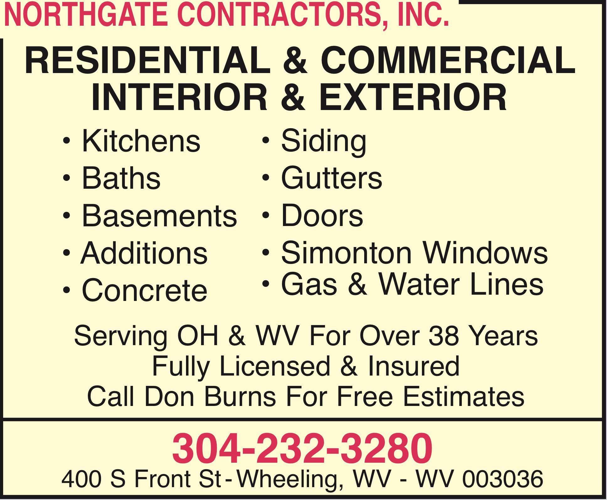 Northgate Contractors Inc