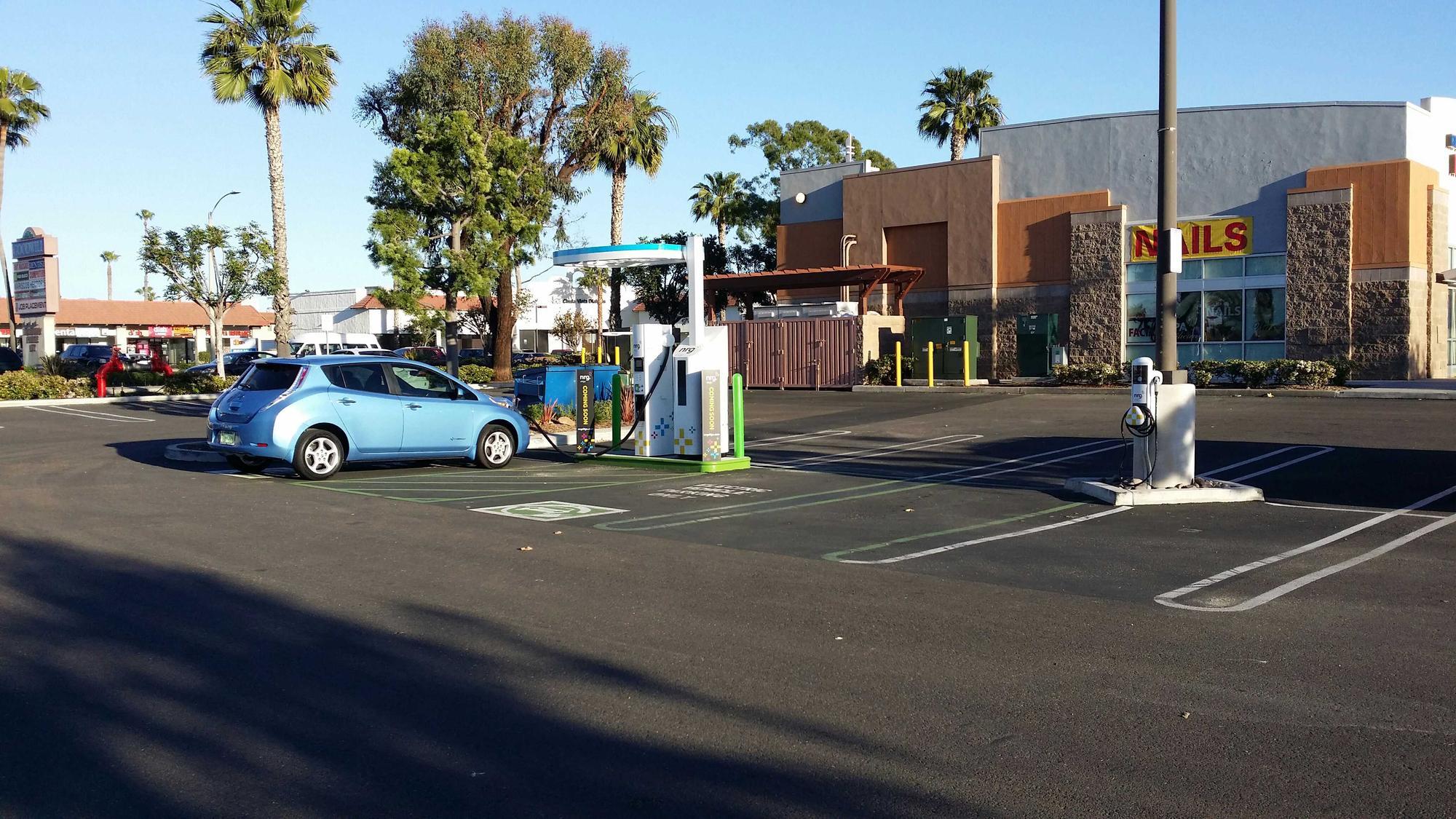 EVgo Car Charging Station