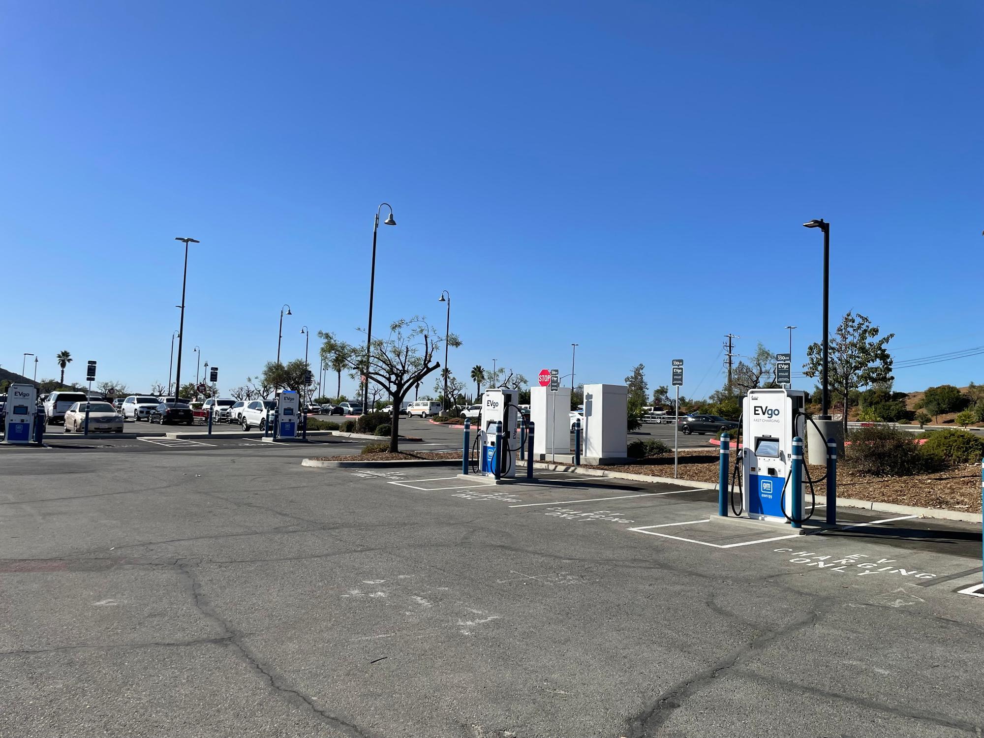 EVgo Car Charging Station