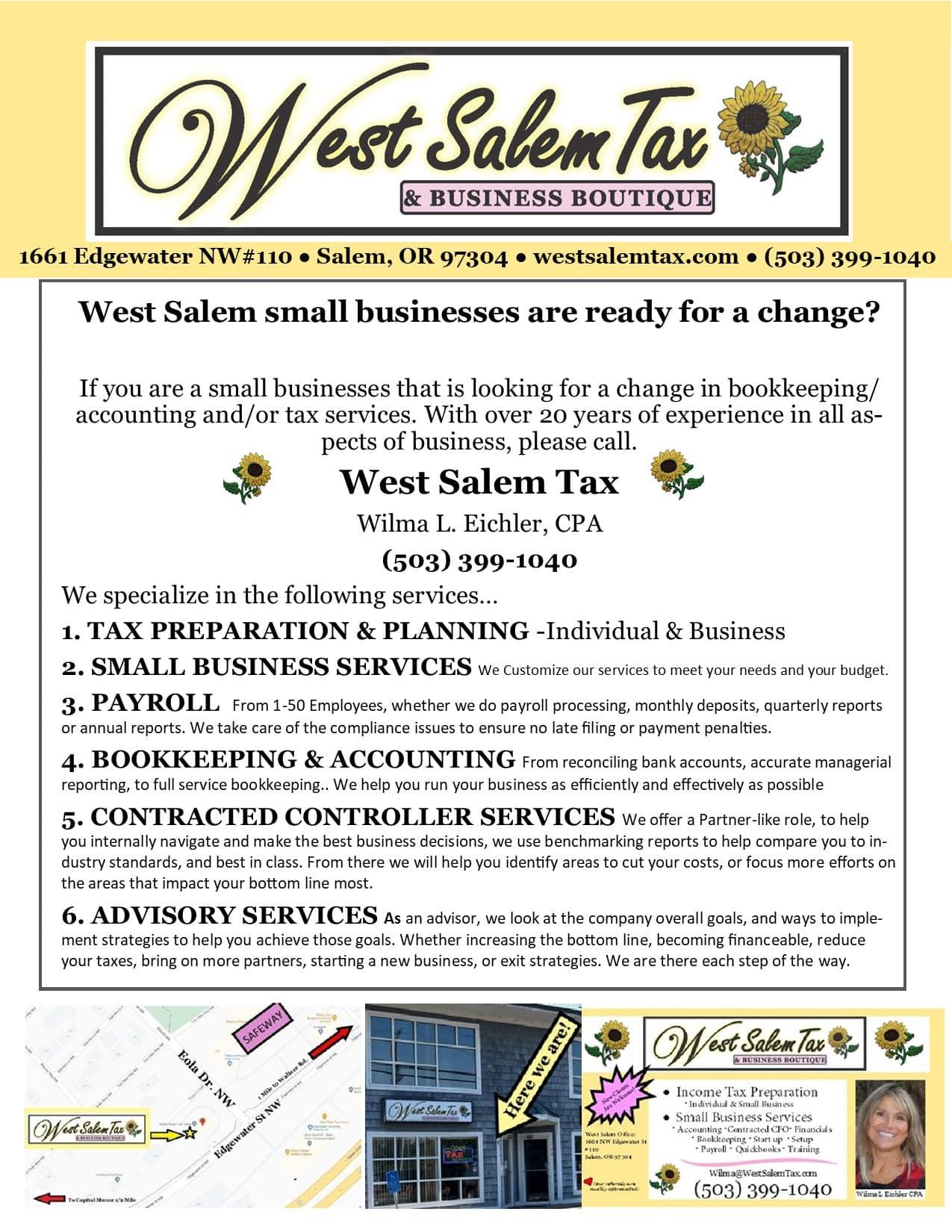 West Salem Tax