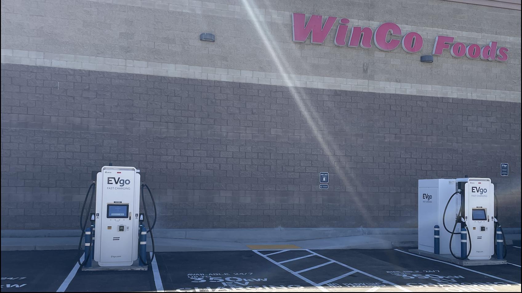 EVgo Car Charging Station