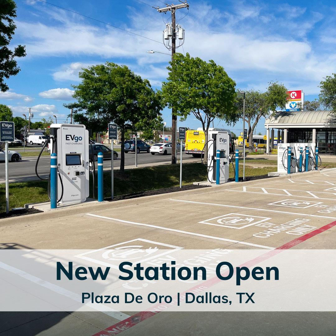 EVgo Car Charging Station