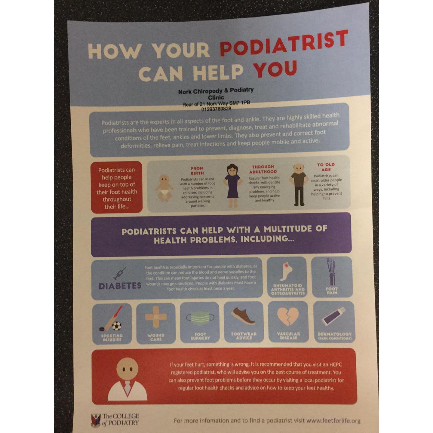 Nork Chiropody & Podiatry Clinic