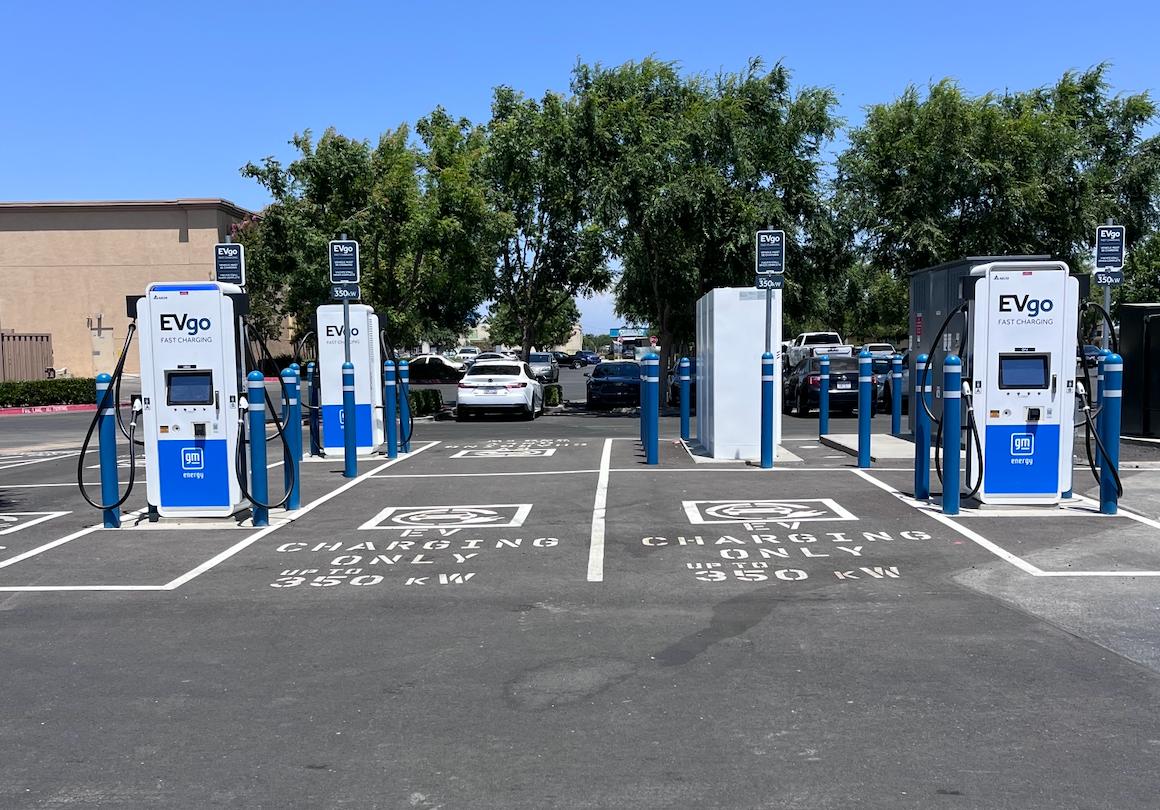 EVgo Car Charging Station