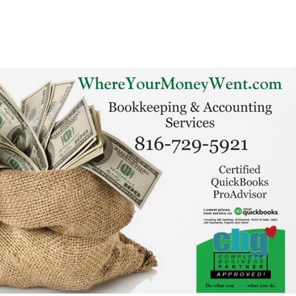 Where Your Money Went Bookkeeping and Accounting