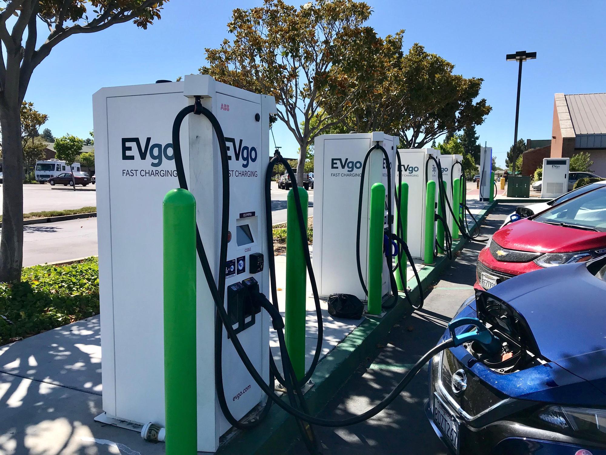 EVgo Car Charging Station