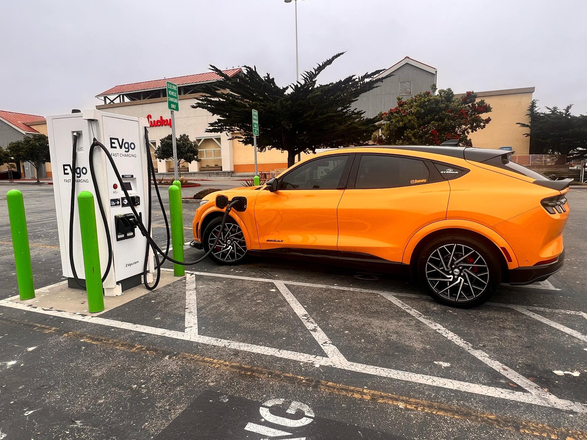 EVgo Car Charging Station